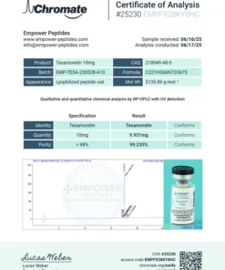 Tesamorelin – Growth and Performance Peptide