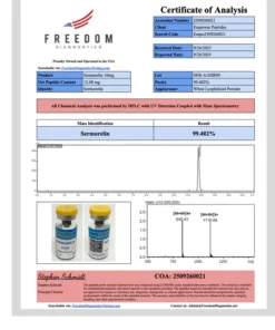 Sermorelin – Hormone Balance Research Peptide